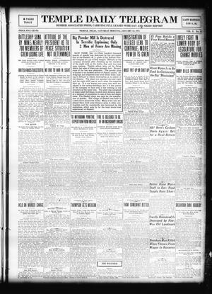 Temple Daily Telegram (Temple, Tex.), Vol. 10, No. 55, Ed. 1 Saturday, January 13, 1917