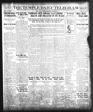 The Temple Daily Telegram (Temple, Tex.), Vol. 6, No. 109, Ed. 1 Tuesday, March 25, 1913