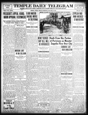 Temple Daily Telegram (Temple, Tex.), Vol. 9, No. 76, Ed. 1 Monday, January 31, 1916