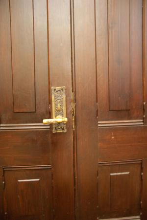 [Photograph of a Door Knob]
