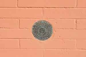 [Medallion on Exterior of Building]