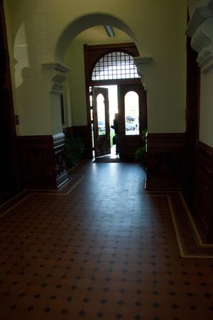 [Courthouse Foyer]