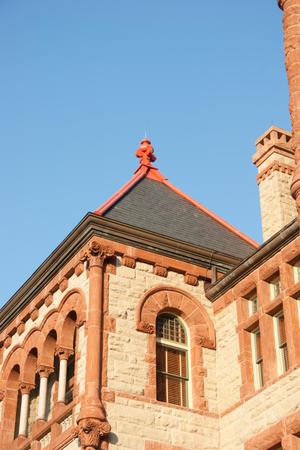 [Photograph of a Courthouse Roof]