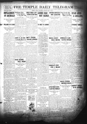 The Temple Daily Telegram (Temple, Tex.), Vol. 4, No. 15, Ed. 1 Thursday, December 5, 1912