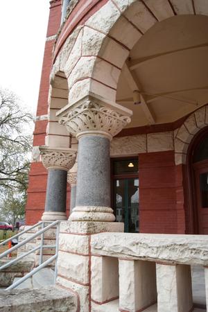 [Columns on Courthouse]