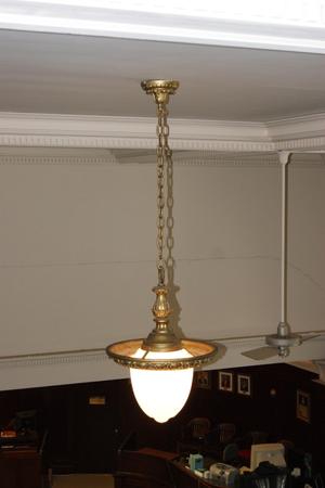 [Photograph of a Ceiling Lamp]