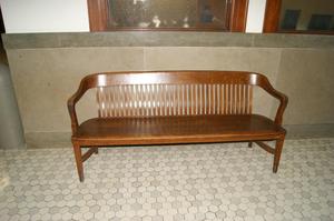 [Photograph of a Wooden Bench]