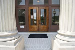 [Front Courthouse Doors]