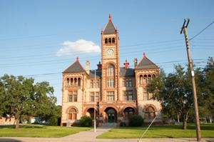 [Exterior of DeWitt County Courthouse]