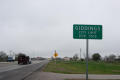 Photograph: [Giddings Road Sign]