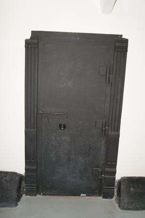 [Photograph of a Safe Door]