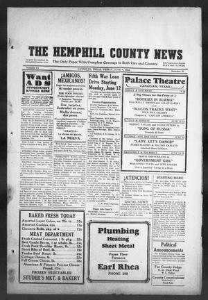 The Hemphill County News (Canadian, Tex), Vol. 6, No. 37, Ed. 1, Friday, June 9, 1944