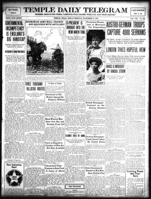Temple Daily Telegram (Temple, Tex.), Vol. 8, No. 360, Ed. 1 Friday, November 12, 1915