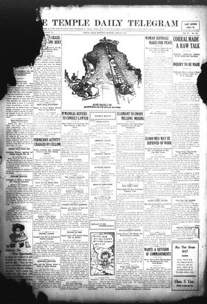 The Temple Daily Telegram (Temple, Tex.), Vol. 4, No. 137, Ed. 1 Saturday, April 29, 1911