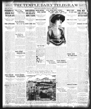 The Temple Daily Telegram (Temple, Tex.), Vol. 6, No. 128, Ed. 1 Wednesday, April 16, 1913