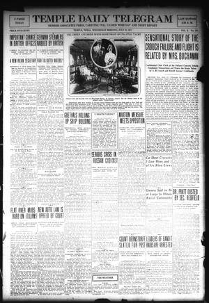 Temple Daily Telegram (Temple, Tex.), Vol. 10, No. 241, Ed. 1 Wednesday, July 18, 1917