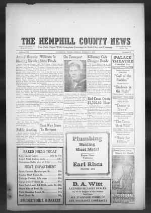 The Hemphill County News (Canadian, Tex), Vol. 7, No. 27, Ed. 1, Friday, March 9, 1945