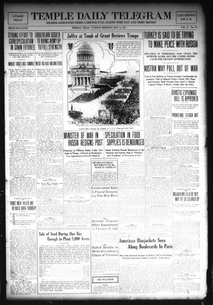 Temple Daily Telegram (Temple, Tex.), Vol. 10, No. 177, Ed. 1 Tuesday, May 15, 1917