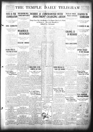 The Temple Daily Telegram (Temple, Tex.), Vol. 5, No. 113, Ed. 1 Friday, March 29, 1912