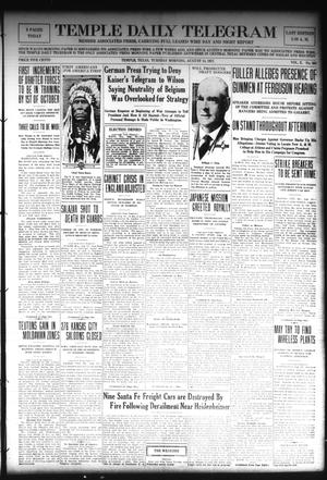 Temple Daily Telegram (Temple, Tex.), Vol. 10, No. 268, Ed. 1 Tuesday, August 14, 1917