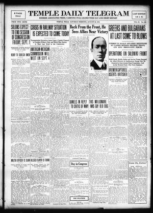 Temple Daily Telegram (Temple, Tex.), Vol. 9, No. 285, Ed. 1 Saturday, August 26, 1916