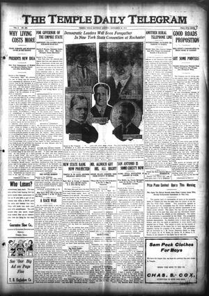The Temple Daily Telegram (Temple, Tex.), Vol. 3, No. 266, Ed. 1 Saturday, September 24, 1910