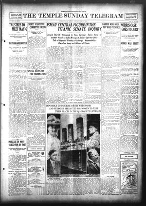 The Temple Daily Telegram (Temple, Tex.), Vol. 5, No. 133, Ed. 1 Sunday, April 21, 1912