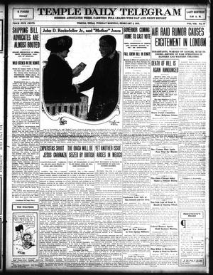 Temple Daily Telegram (Temple, Tex.), Vol. 8, No. 77, Ed. 1 Tuesday, February 2, 1915