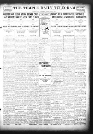 The Temple Daily Telegram (Temple, Tex.), Vol. 5, No. 291, Ed. 1 Wednesday, October 23, 1912