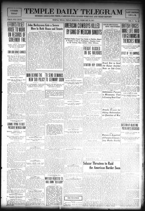 Temple Daily Telegram (Temple, Tex.), Vol. 10, No. 89, Ed. 1 Friday, February 16, 1917