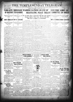 Primary view of object titled 'The Temple Daily Telegram (Temple, Tex.), Vol. 6, No. 24, Ed. 1 Sunday, December 15, 1912'.