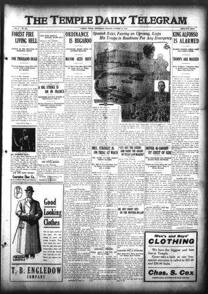 The Temple Daily Telegram (Temple, Tex.), Vol. 3, No. 281, Ed. 1 Wednesday, October 12, 1910