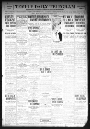 Temple Daily Telegram (Temple, Tex.), Vol. 10, No. 362, Ed. 1 Friday, November 16, 1917