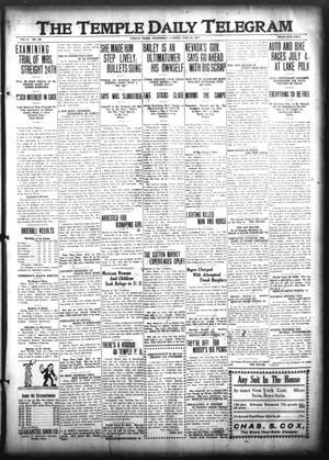 The Temple Daily Telegram (Temple, Tex.), Vol. 3, No. 185, Ed. 1 Wednesday, June 22, 1910