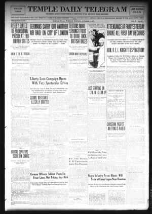 Temple Daily Telegram (Temple, Tex.), Vol. 10, No. 317, Ed. 1 Tuesday, October 2, 1917
