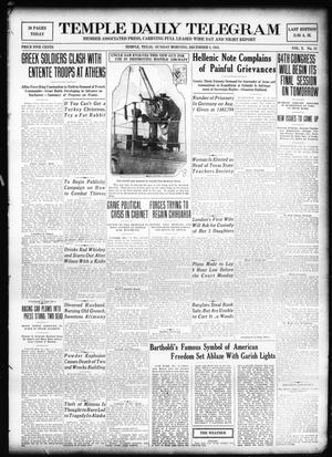 Temple Daily Telegram (Temple, Tex.), Vol. 10, No. 15, Ed. 1 Sunday, December 3, 1916
