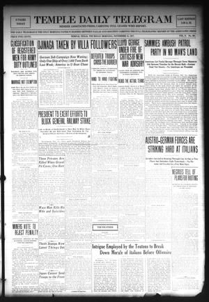 Temple Daily Telegram (Temple, Tex.), Vol. 10, No. 361, Ed. 1 Thursday, November 15, 1917