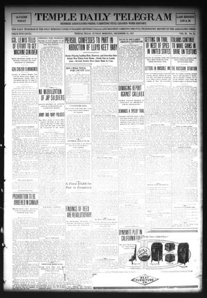 Temple Daily Telegram (Temple, Tex.), Vol. 11, No. 35, Ed. 1 Sunday, December 23, 1917