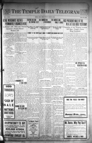 The Temple Daily Telegram (Temple, Tex.), Vol. 1, No. 46, Ed. 1 Friday, January 10, 1908