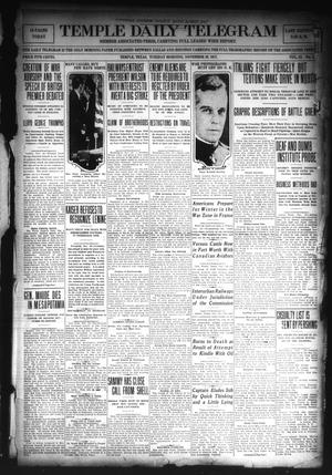 Temple Daily Telegram (Temple, Tex.), Vol. 11, No. 2, Ed. 1 Tuesday, November 20, 1917