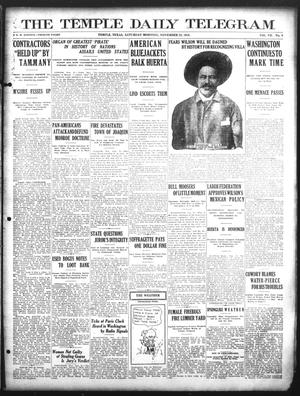 The Temple Daily Telegram (Temple, Tex.), Vol. 7, No. 3, Ed. 1 Saturday, November 22, 1913