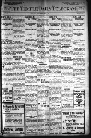 The Temple Daily Telegram (Temple, Tex.), Vol. 1, No. 91, Ed. 1 Tuesday, March 3, 1908