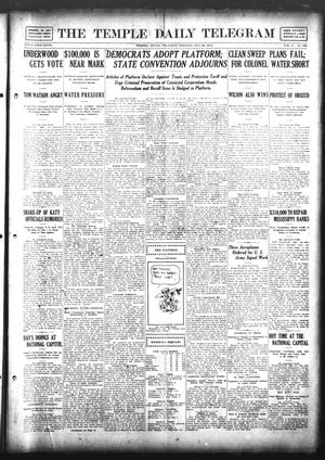 The Temple Daily Telegram (Temple, Tex.), Vol. 5, No. 166, Ed. 1 Thursday, May 30, 1912