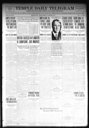 Temple Daily Telegram (Temple, Tex.), Vol. 10, No. 327, Ed. 1 Friday, October 12, 1917