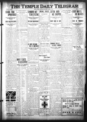 The Temple Daily Telegram (Temple, Tex.), Vol. 3, No. 221, Ed. 1 Wednesday, August 3, 1910