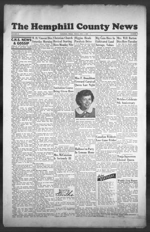 The Hemphill County News (Canadian, Tex), Vol. 9, No. 8, Ed. 1, Friday, November 1, 1946
