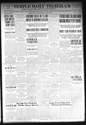 Temple Daily Telegram (Temple, Tex.), Vol. 10, No. 275, Ed. 1 Tuesday, August 21, 1917