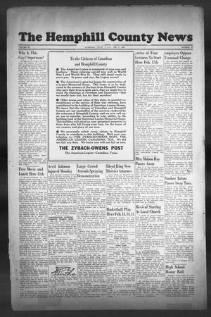 The Hemphill County News (Canadian, Tex), Vol. 9, No. 22, Ed. 1, Friday, February 7, 1947