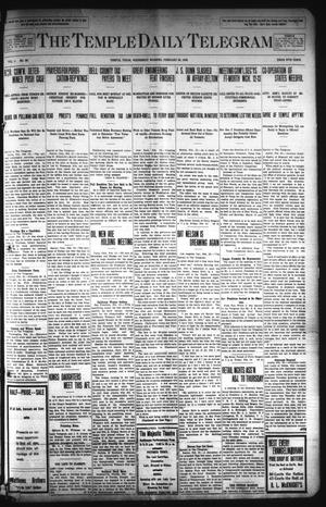 The Temple Daily Telegram (Temple, Tex.), Vol. 1, No. 86, Ed. 1 Wednesday, February 26, 1908