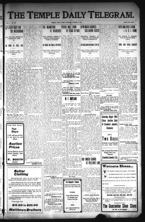 The Temple Daily Telegram. (Temple, Tex.), Vol. 1, No. 297, Ed. 1 Friday, October 30, 1908